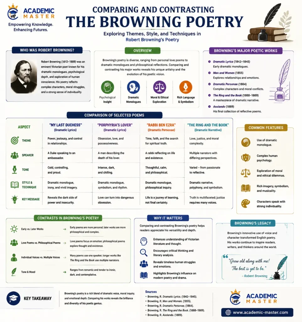 Comparing And Contrasting The Browning Poetry