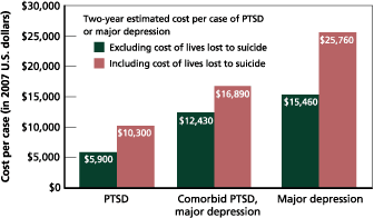 Image result for veteran ptsd costs