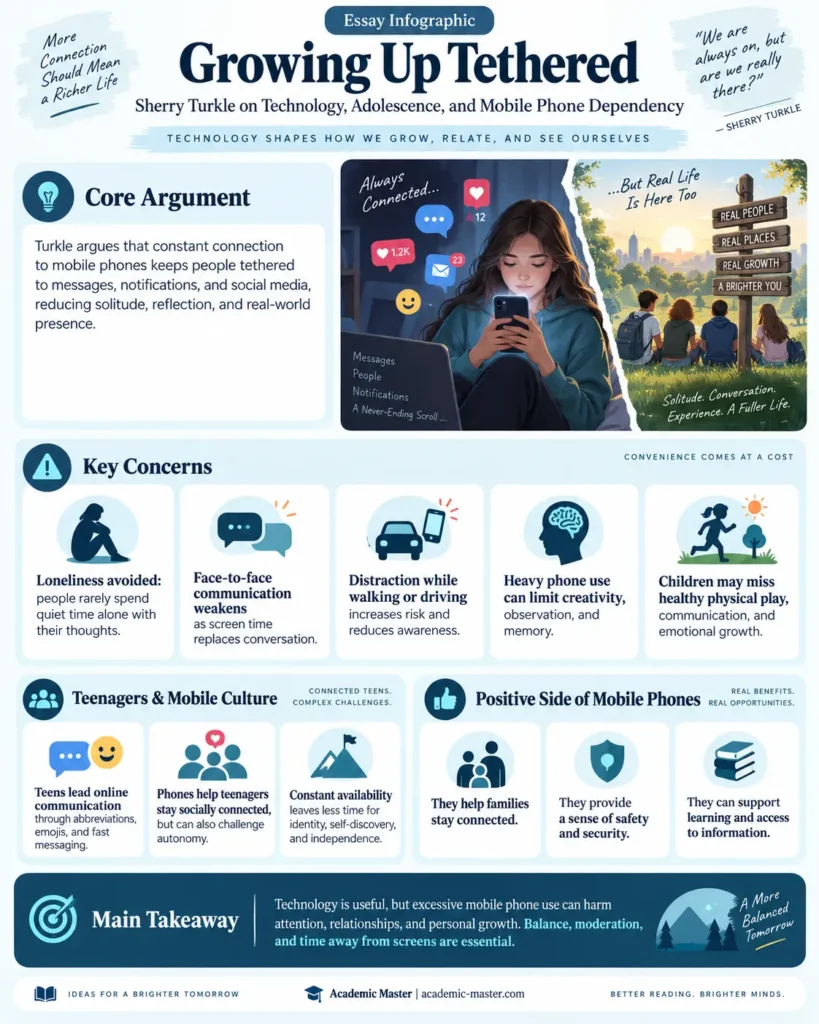 “Growing Up Tethered” by Sherry Turkle