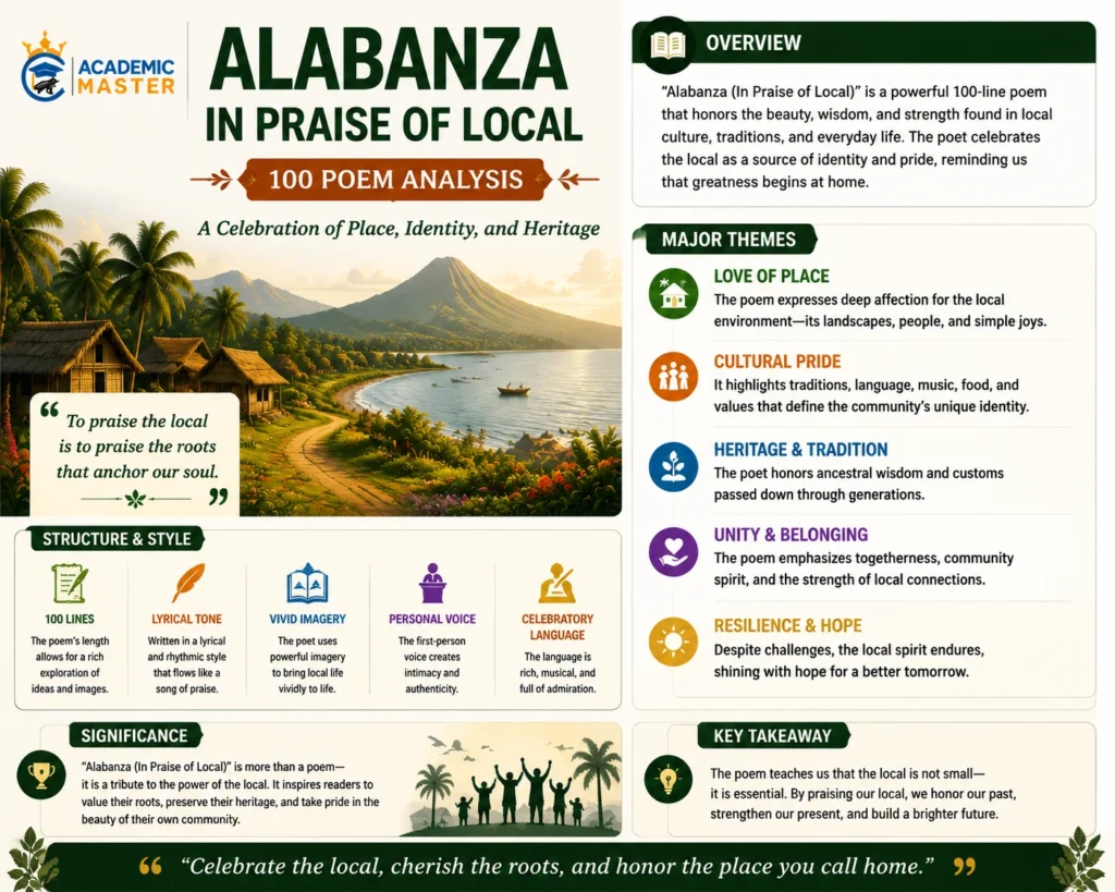 Alabanza: In Praise of Local 100 Poem Analysis