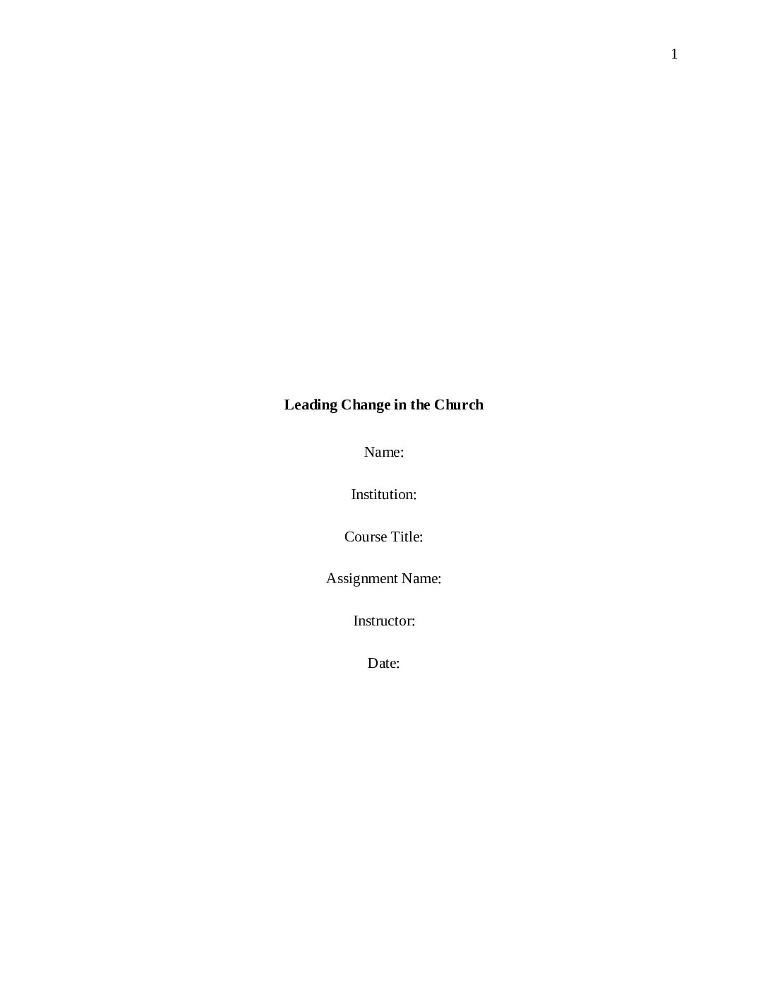 Our Samples 6 Leading Change in the Church pdf