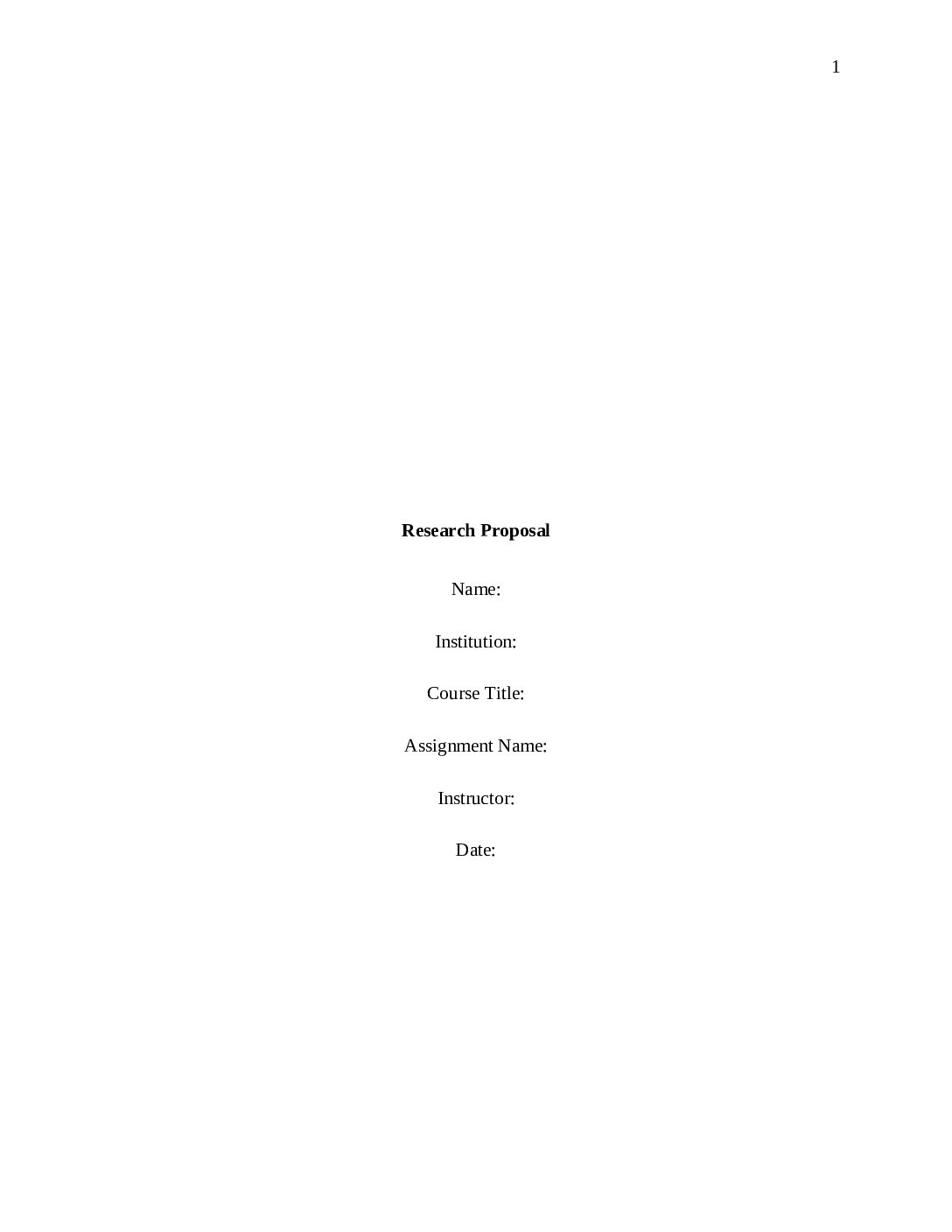 Research Proposal pdf