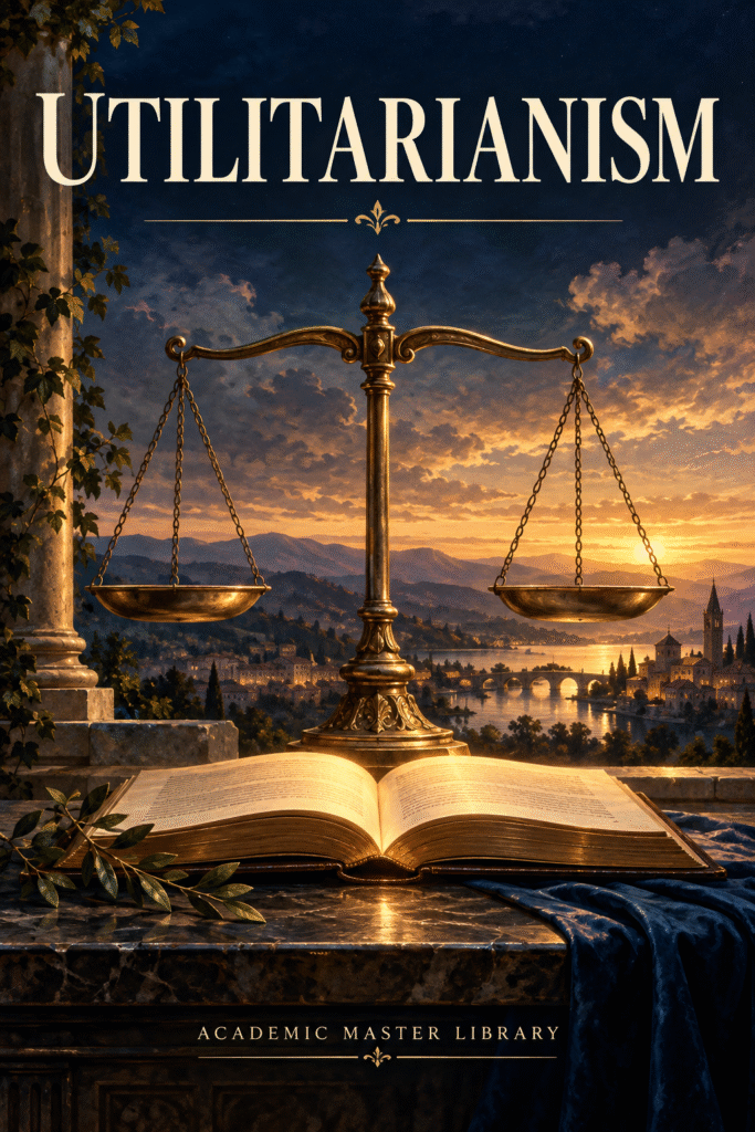 Utilitarianism — original Academic Master library cover