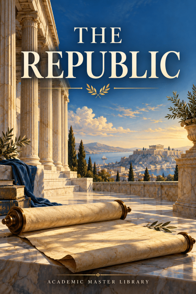The Republic — original Academic Master library cover