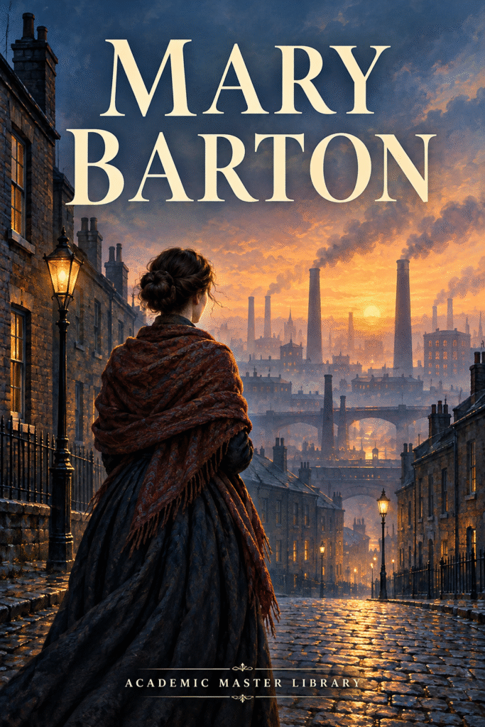 Mary Barton — original Academic Master library cover