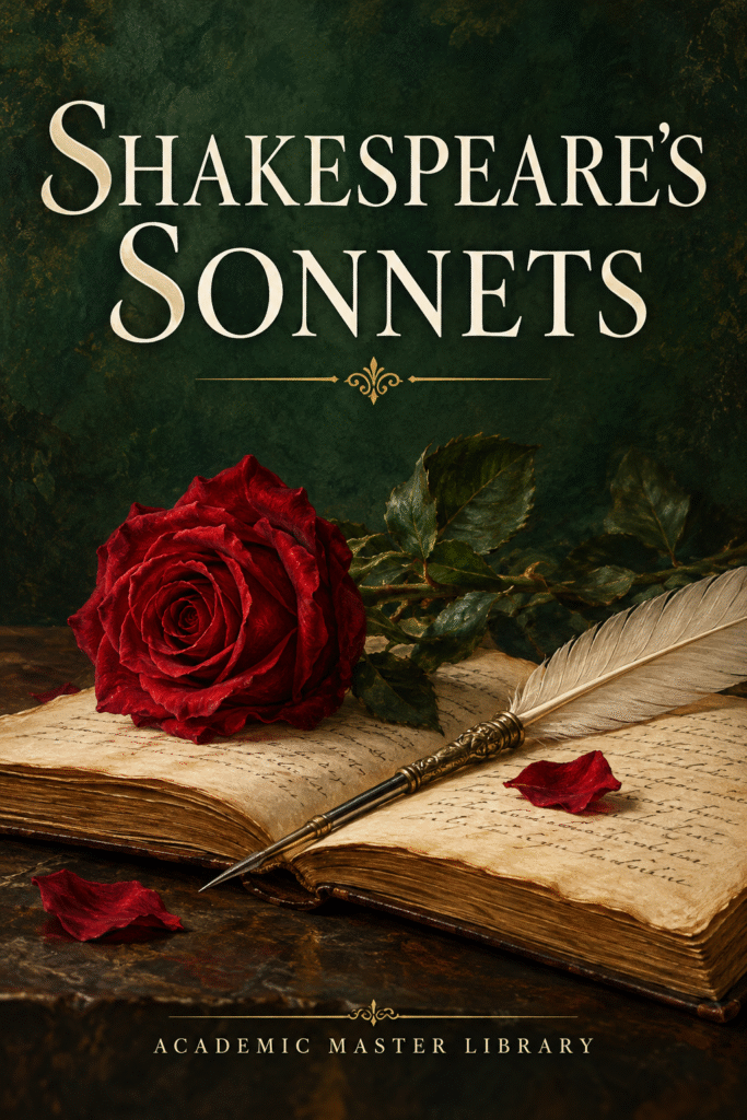 Shakespeare's Sonnets — original Academic Master library cover