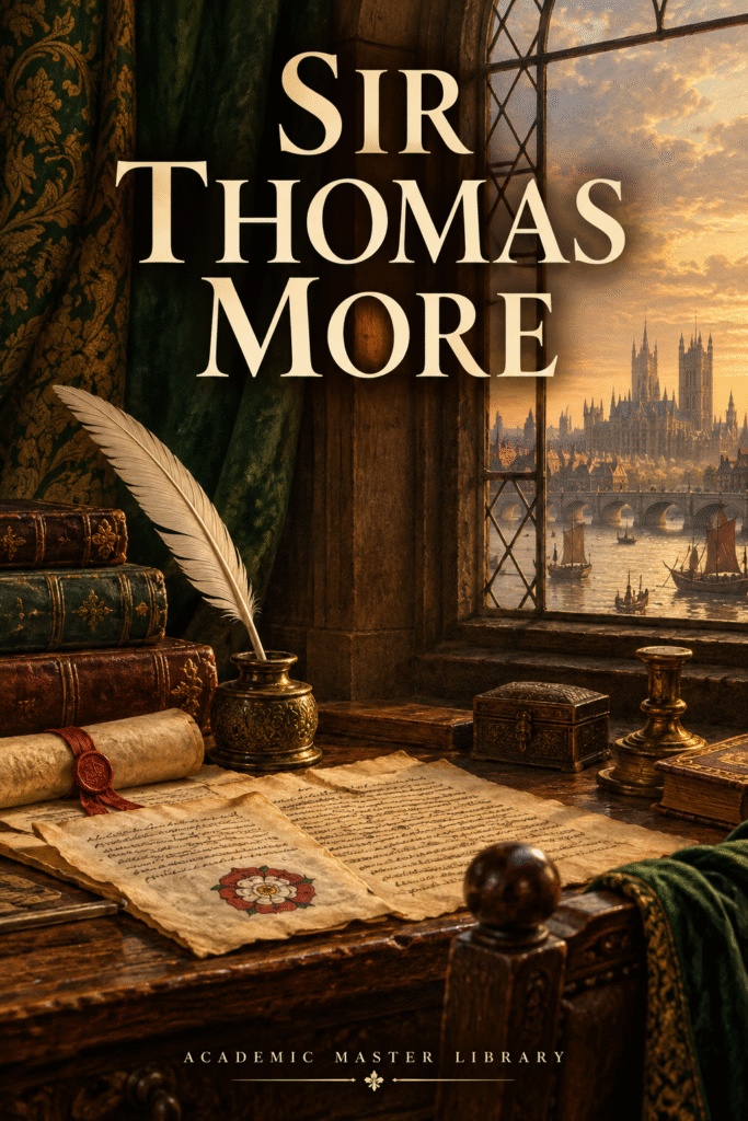 Sir Thomas More — original Academic Master library cover