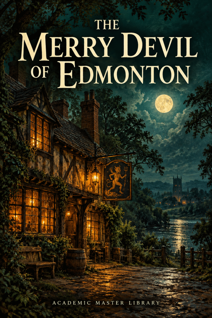 The Merry Devil of Edmonton — original Academic Master library cover