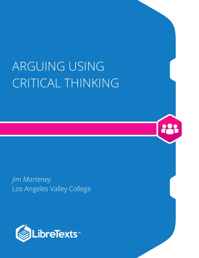 Cover of Arguing Using Critical Thinking