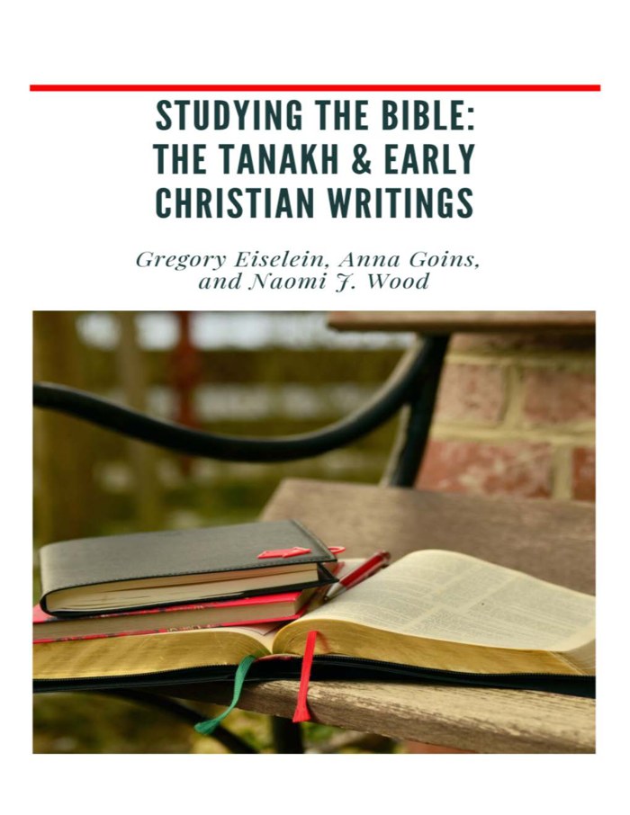 Cover of Studying the Bible: The Tanakh and Early Christian Writings