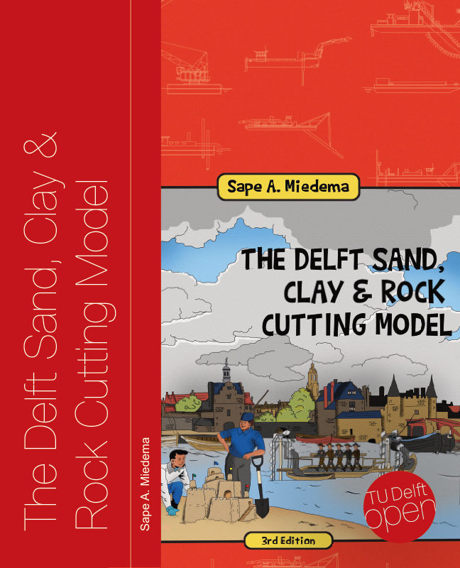 Book cover of The Delft Sand, Clay & Rock Cutting Model