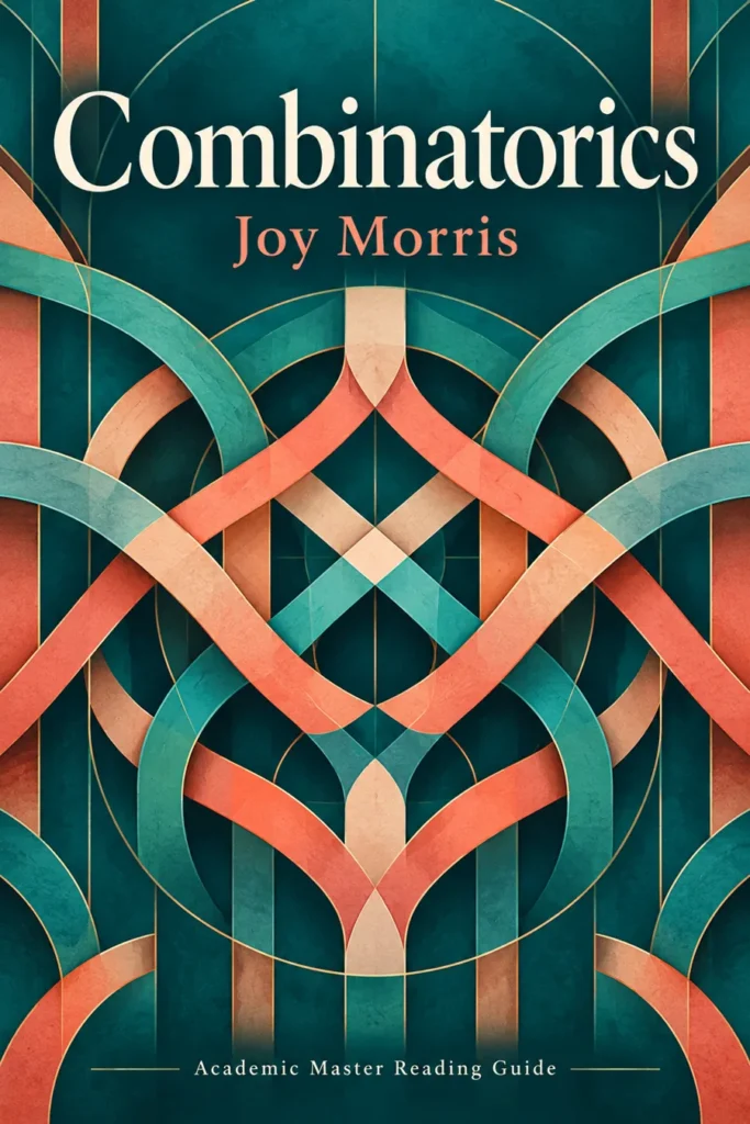Combinatorics 8 Reading-guide cover for Combinatorics by Joy Morris