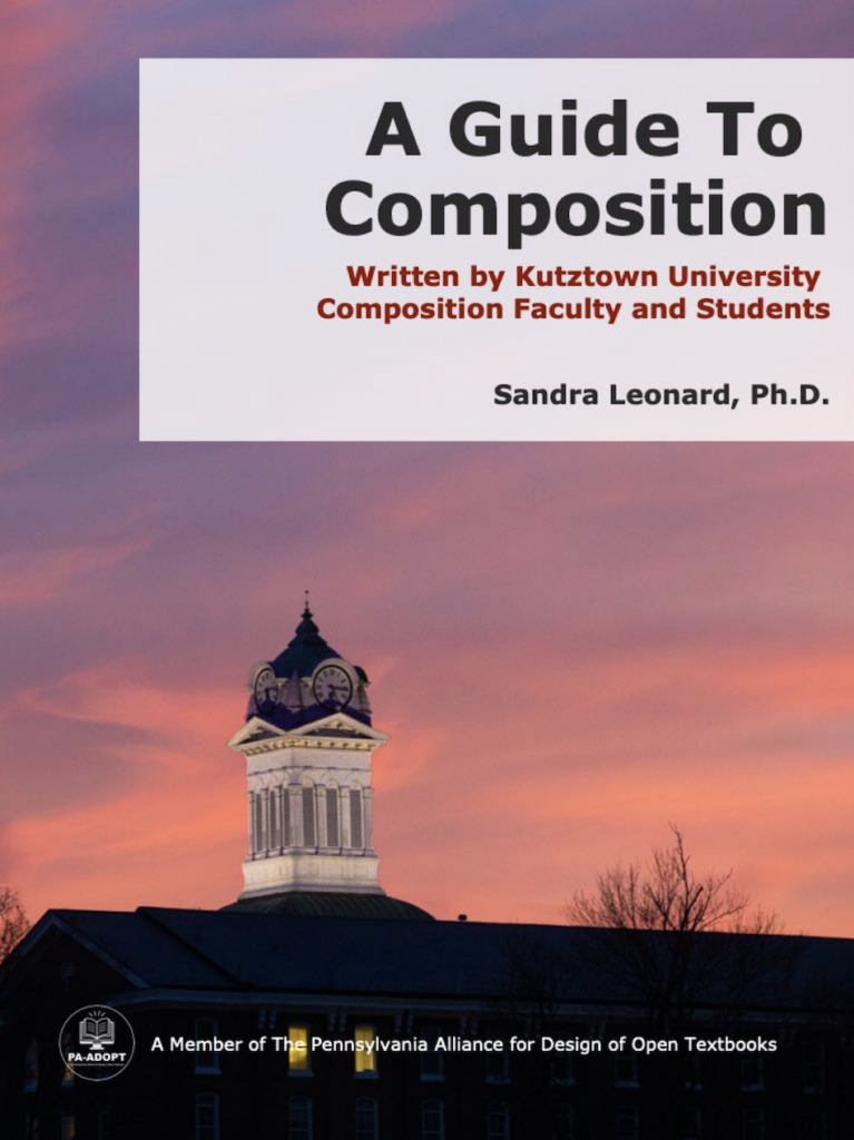 Book cover of A Guide to Composition