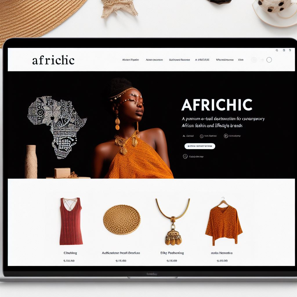 AfriChic proposed online fashion storefront