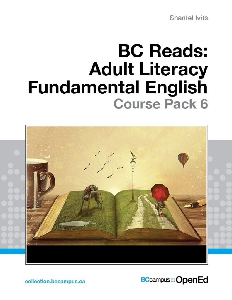 BC Reads: Adult Literacy Fundamental English – Course Pack 6 — book cover