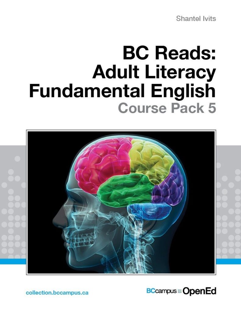 BC Reads: Adult Literacy Fundamental English – Course Pack 5 — book cover
