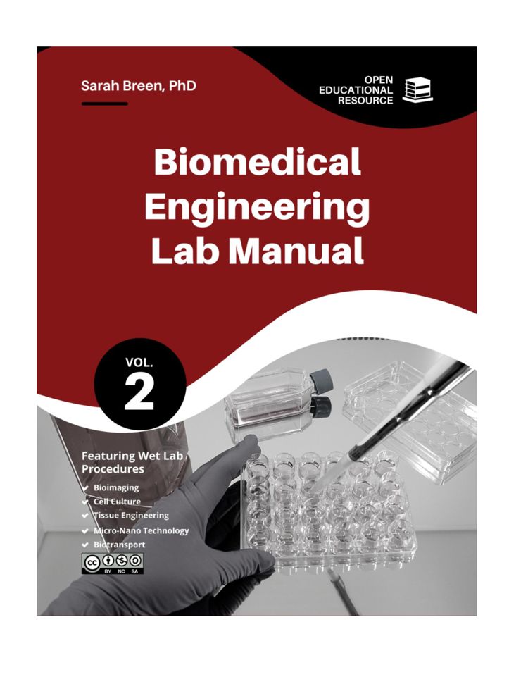 Front cover of Biomedical Engineering Lab Manual