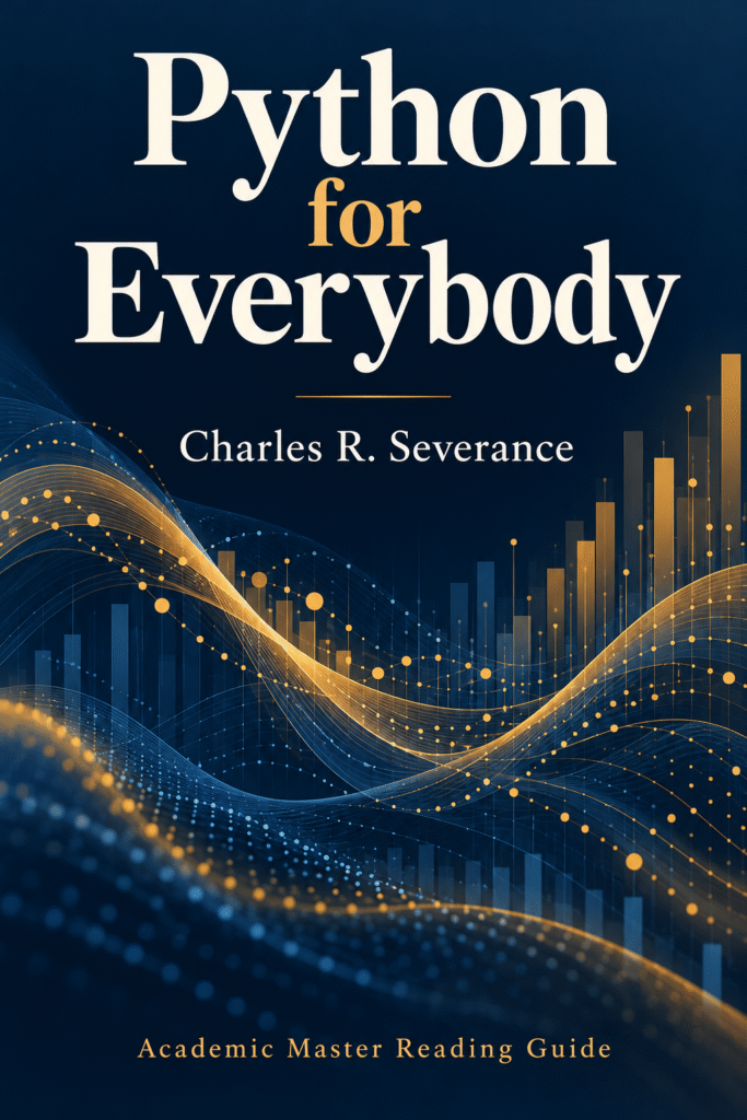 Python for Everybody: Exploring Data Using Python 3 book cover