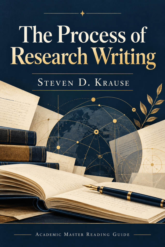 The Process of Research Writing book cover