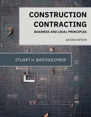 Book cover of Construction Contracting: Business and Legal Principles, Second Edition