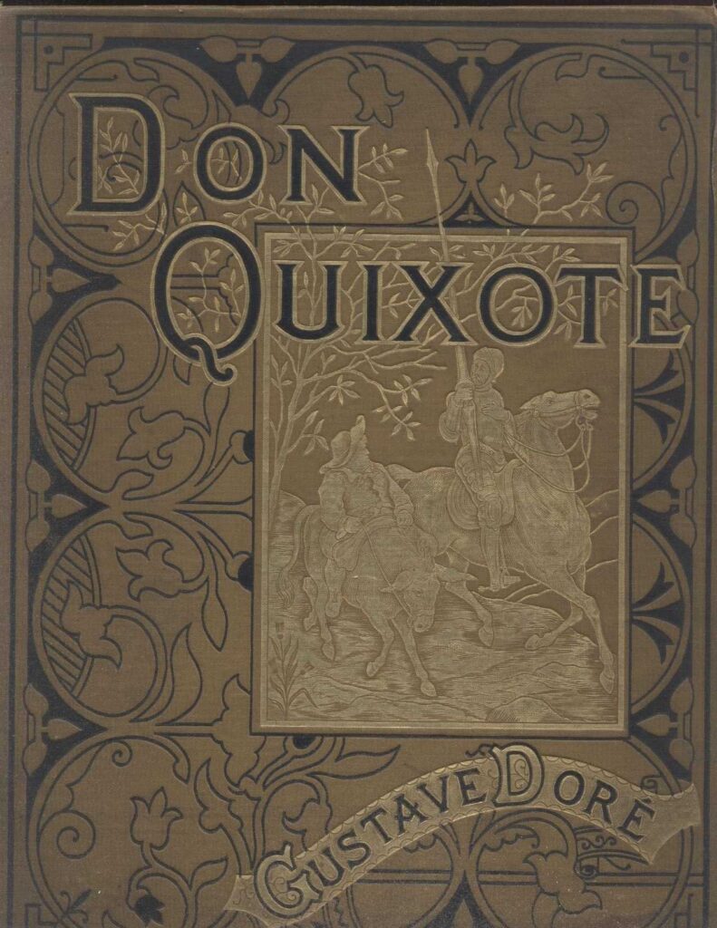 Don Quixote by Miguel de Cervantes Saavedra — Project Gutenberg edition cover
