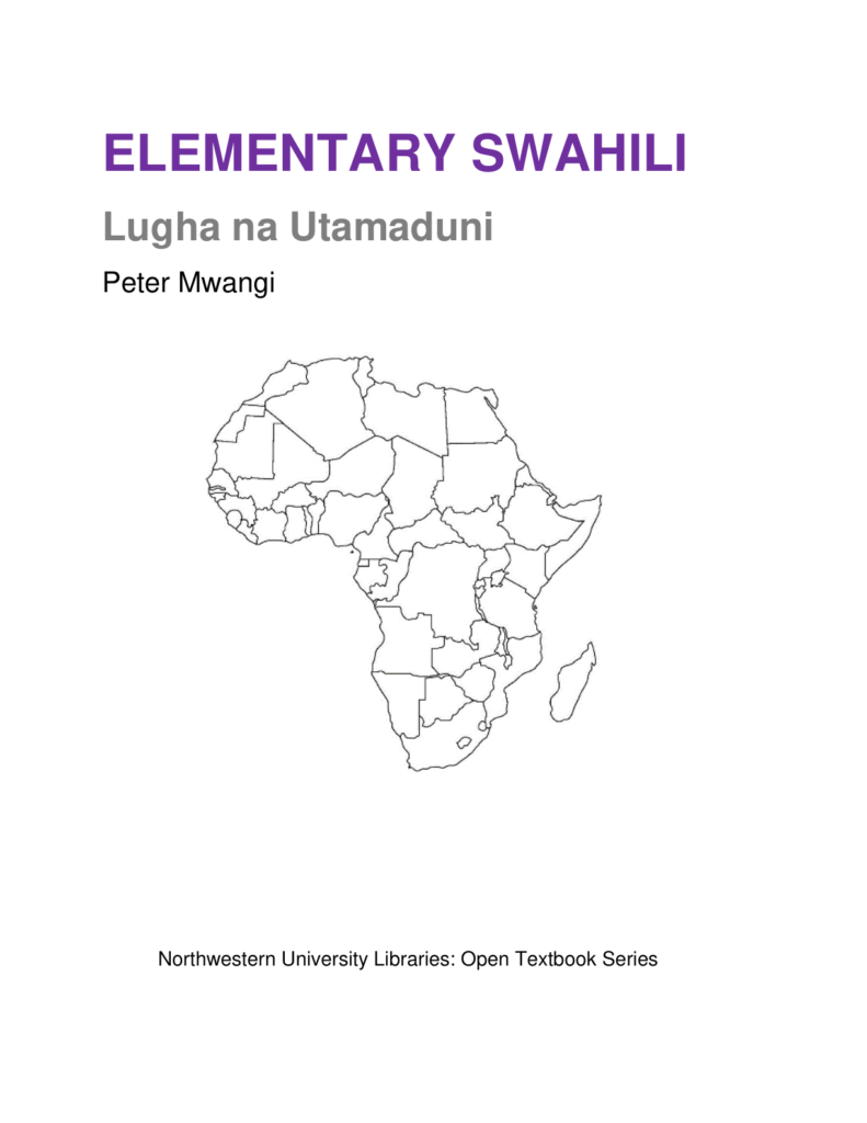 Cover of Elementary Swahili: Lugha na Utamaduni by Peter Mwangi