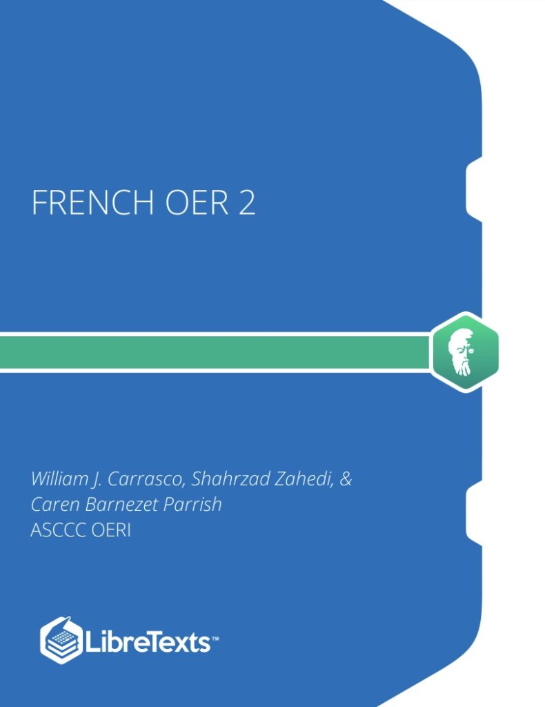 Book cover of French OER 2