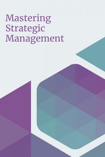 Front cover of Mastering Strategic Management