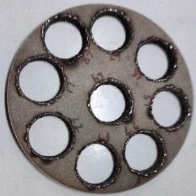 Titanium Grade 5 machined using EDM oil