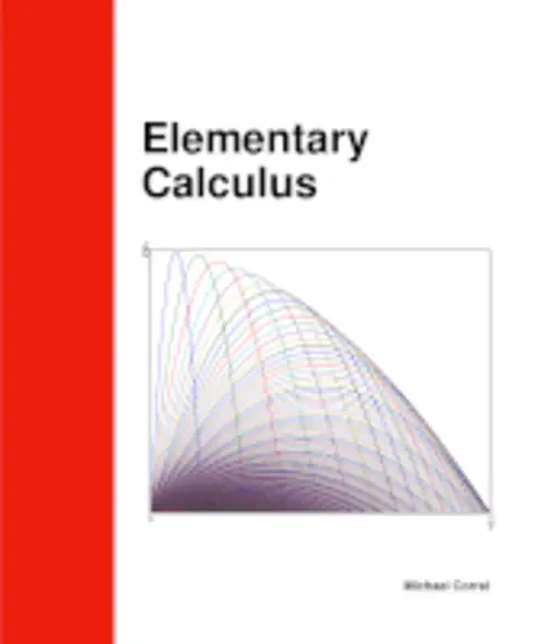 Original cover of Elementary Calculus by Michael Corral