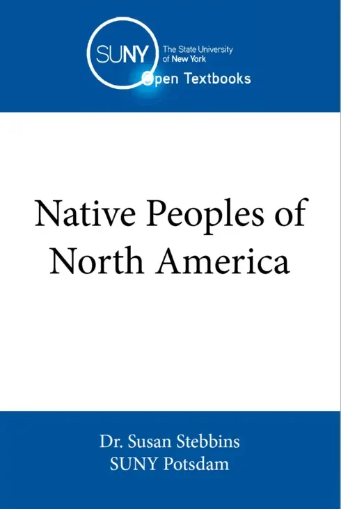 Original cover of Native Peoples of North America by Susan Stebbins