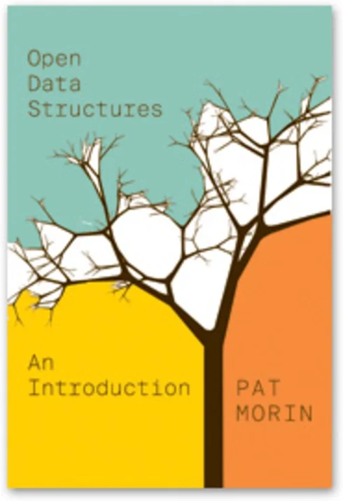 Original cover of Open Data Structures: An Introduction by Pat Morin