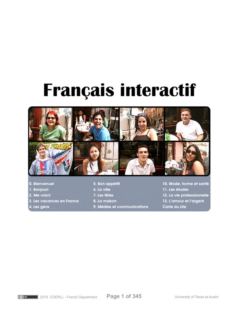 Français interactif 8 Français interactif source edition cover