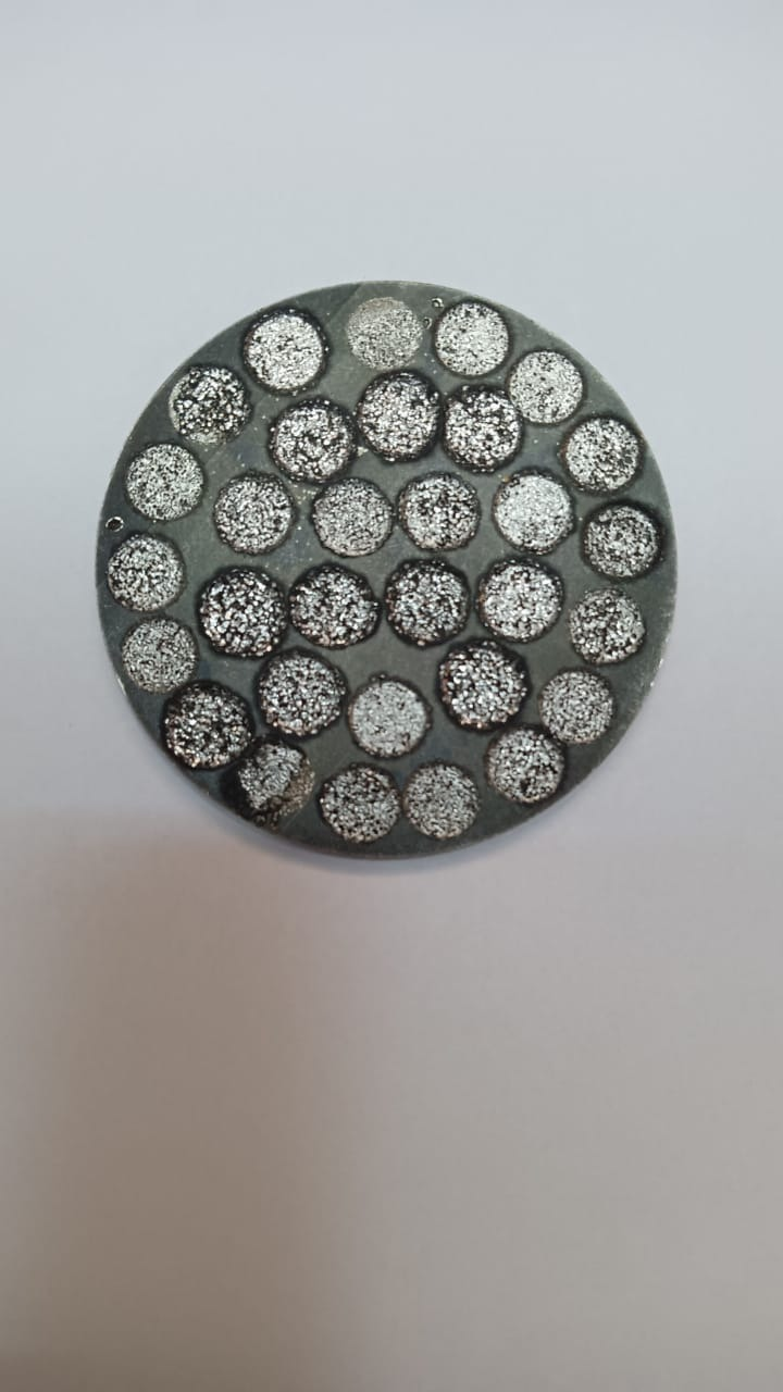 Powder Mixed EDM of Ti6Al4V with Silicon Carbide 4 Ti6Al4V workpiece after EDM machining