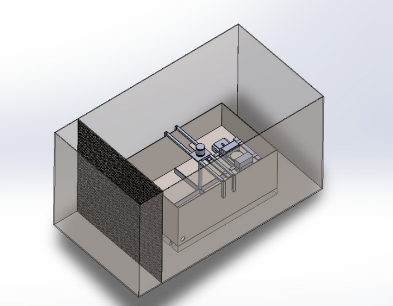 Powder Mixed EDM of Ti6Al4V with Silicon Carbide 2 Powder mixed EDM tank and machining setup