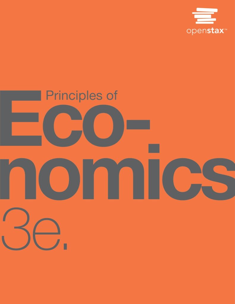Principles of Economics 3e — OpenStax — book cover