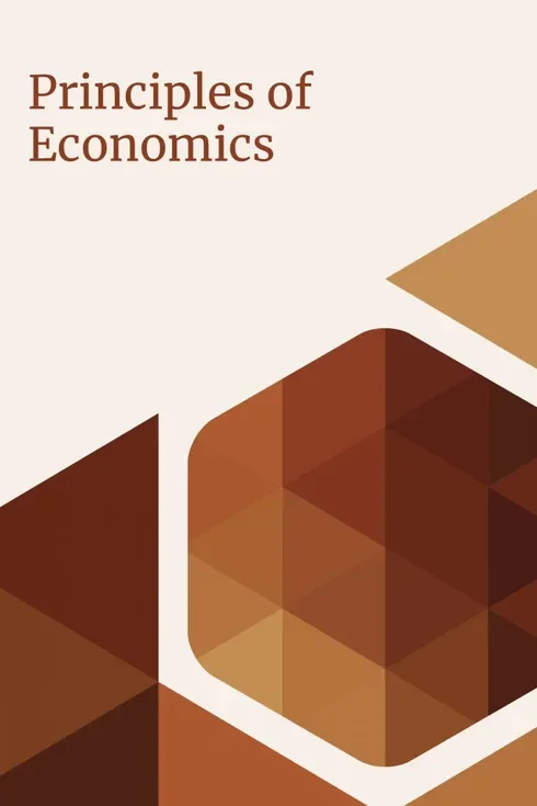 Original cover of Principles of Economics by Anonymous