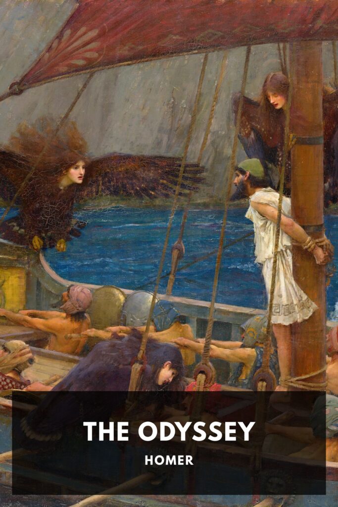 The Odyssey — illustrated Standard Ebooks cover