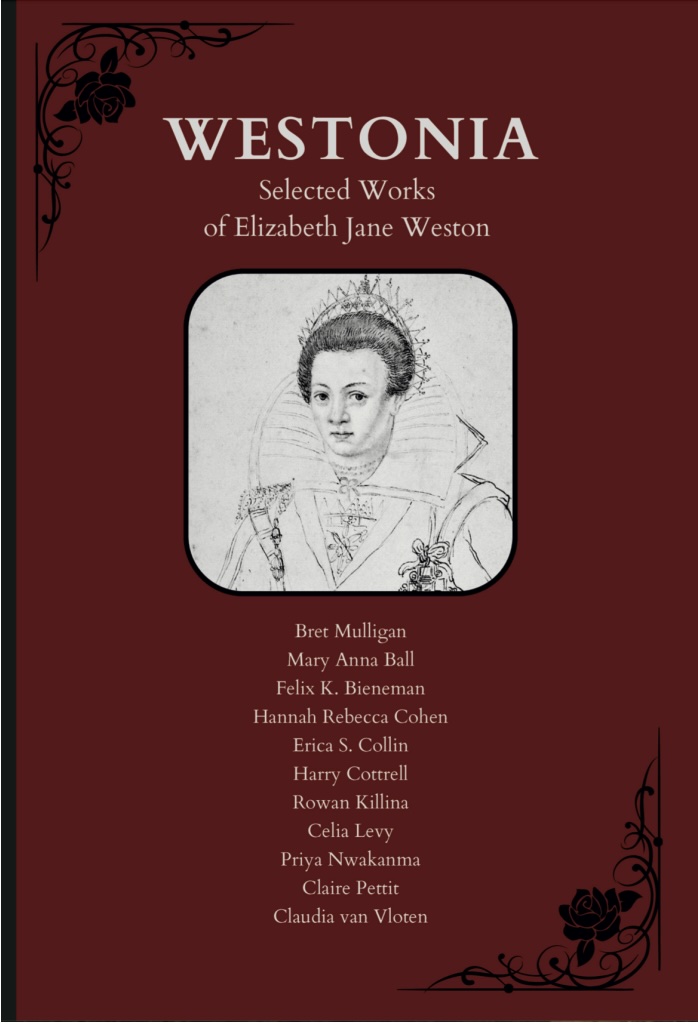 Westonia: Selected Works of Elizabeth Jane Weston 2 Book cover of Westonia: Selected Works of Elizabeth Jane Weston